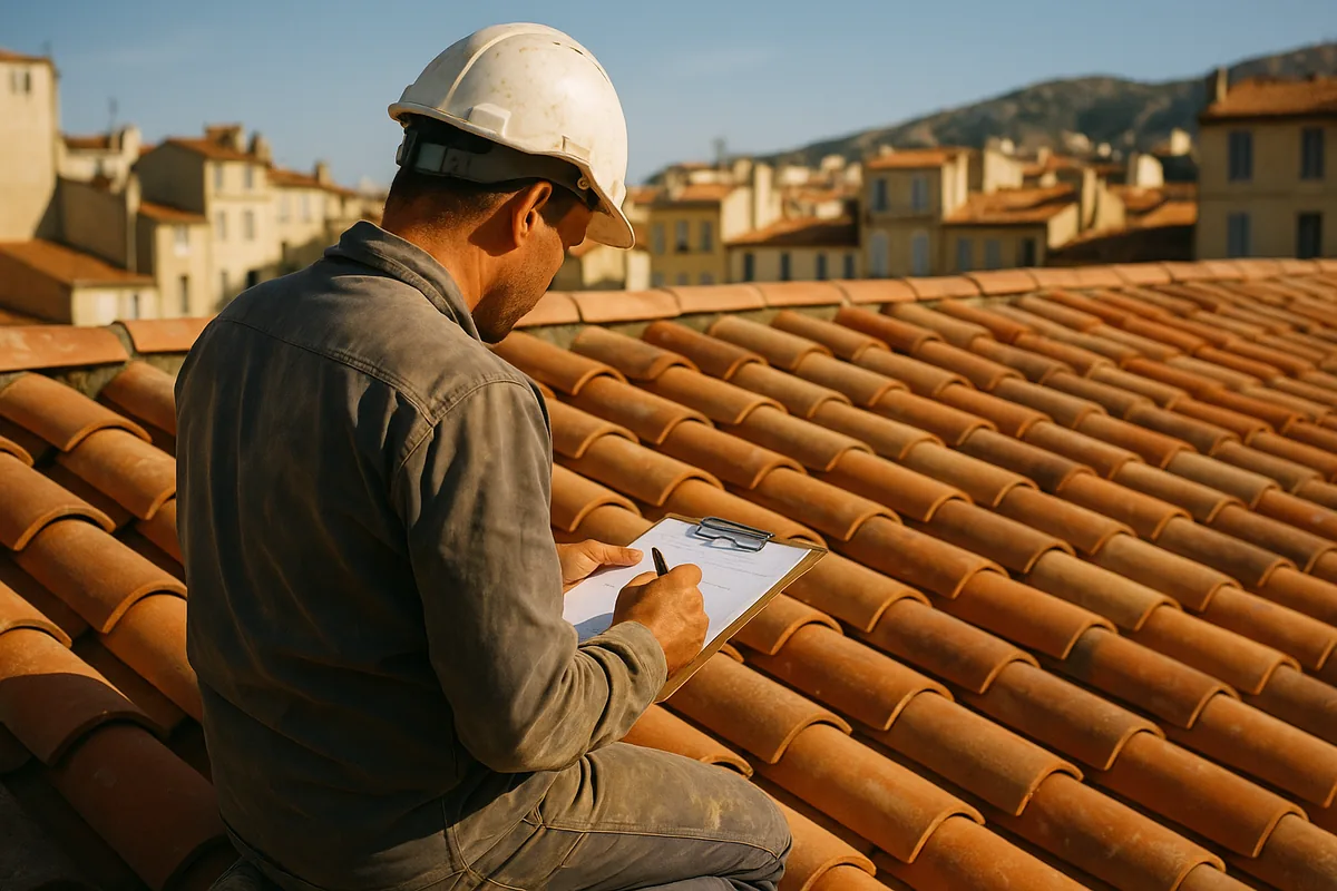 Diagnostic & inspection toiture à Marseille